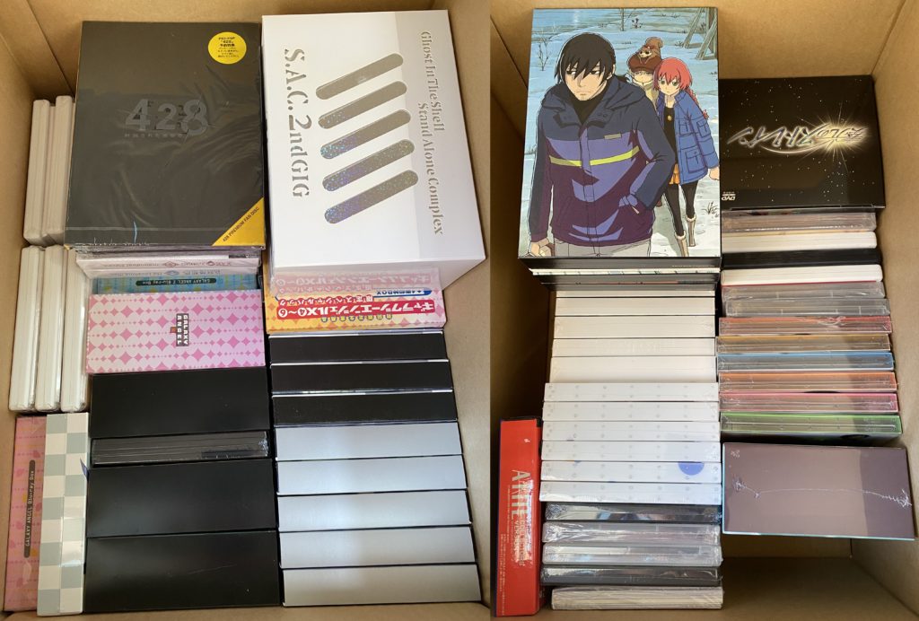 買取させていただいたDVDいろいろ