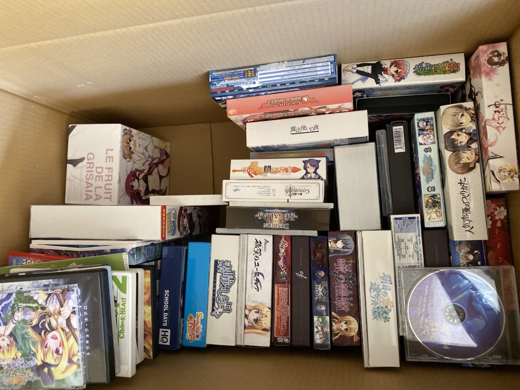 買取したアダルト・美少女PCゲーム