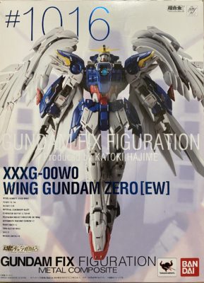 買取したフィギュア GUNDAM FIX FIGURATION METAL COMPOSITE ウイングガンダムゼロ（EW版）