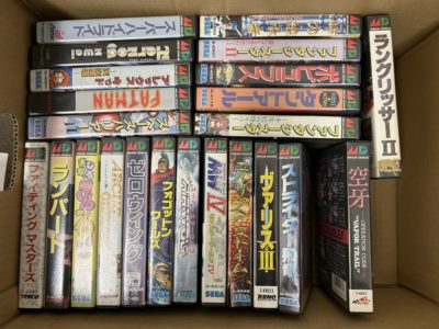 お持ち込みで買取したメガドライブソフト