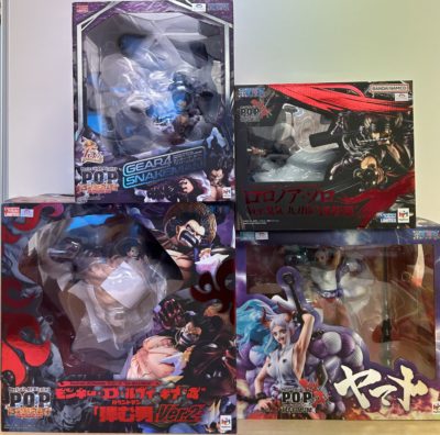 お持ち込みで買取したワンピースフィギュア