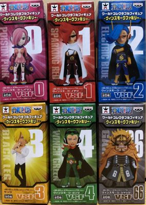 ワールドコレクタブルフィギュア ヴィンスモークファミリー全6種