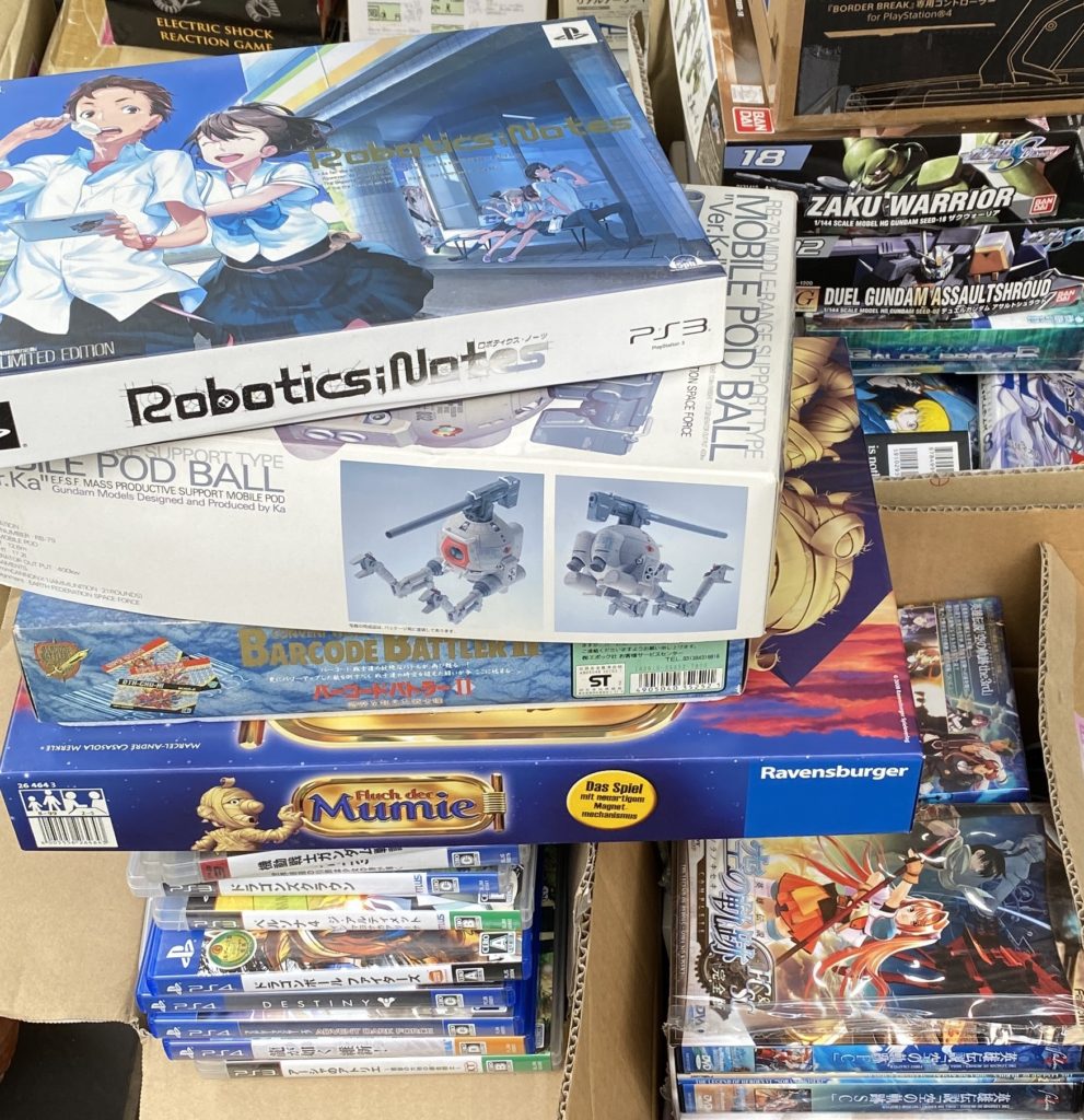 買取したゲームなど