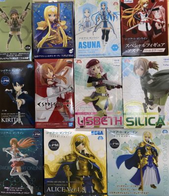 SAOのプライズフィギュア買取