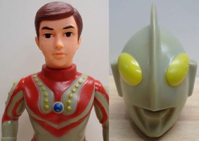 買取したブルマァク・ゾフィー面とれソフビ